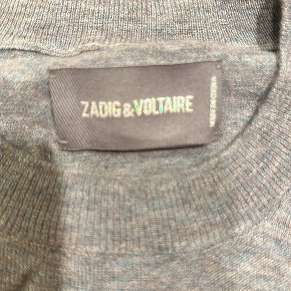 ZADIG & VOLTAIRE SWEATER - SIZE MEDIUM - 100% CASHMERE -WORN ONCE! - Picture 4 of 8